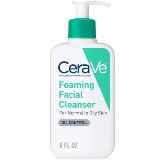 CeraVe Foaming Face Wash, Facial Cleanser for Normal to Oily Skin image {12}