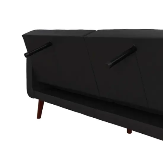 Fiore Modern Futon Faux Leather - Room & Joy image {6}