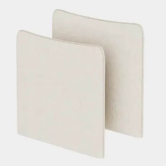 Gulches Modular Sofa Armrests Pair Solid Wood Frame, High Density Sponge, 100% Polyester Fabric, Left and Right Armrests image {5}