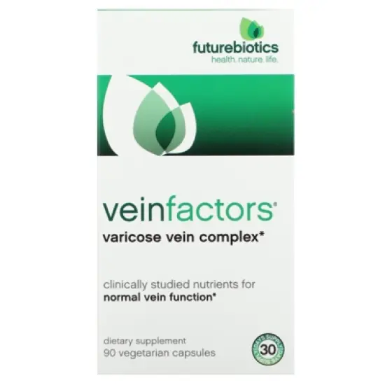 Futurebiotics VeinFactors, Varicose Vein Complex, 90 Vegetarian Capsules image {4}