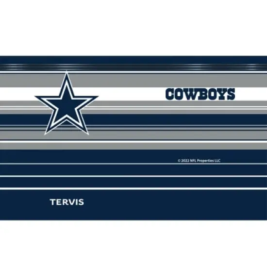 NFL Dallas Cowboys 20oz Hype Stripes Tumbler image {1}