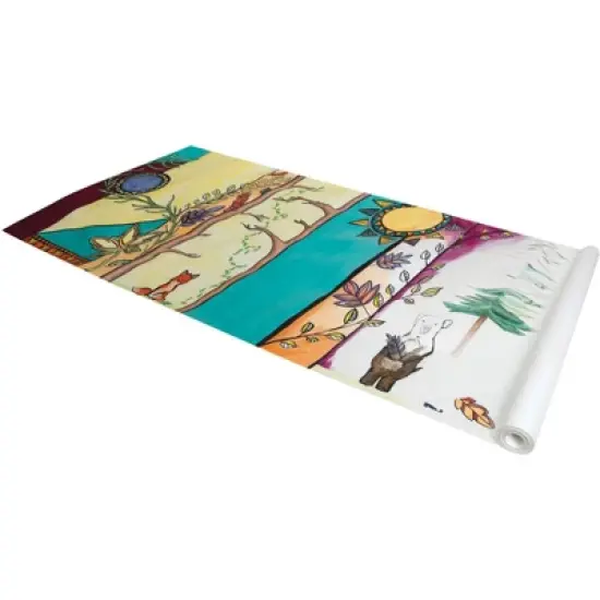 Ucreate Mixed-Media Art Paper Roll, 80 lb., 36 Inches x 30 Feet, White image {1}