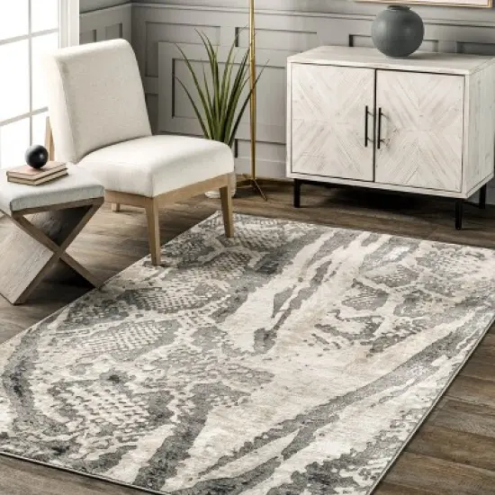 nuLOOM Tilda Modern Snake Area Rug image {8}