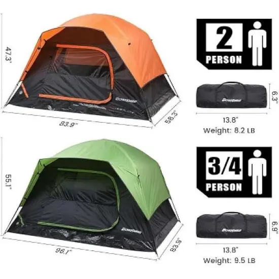 PAGED Camping Tent Hiking Tent Easy Setup for Fishing, Car Camping, Hiking, Mountaineering, Outdoor image {4}