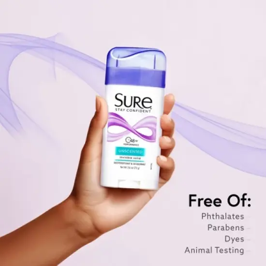Sure Wide Anti-Perspirant Deodorant Original Solid Regular Scent 1.70 Oz image {2}
