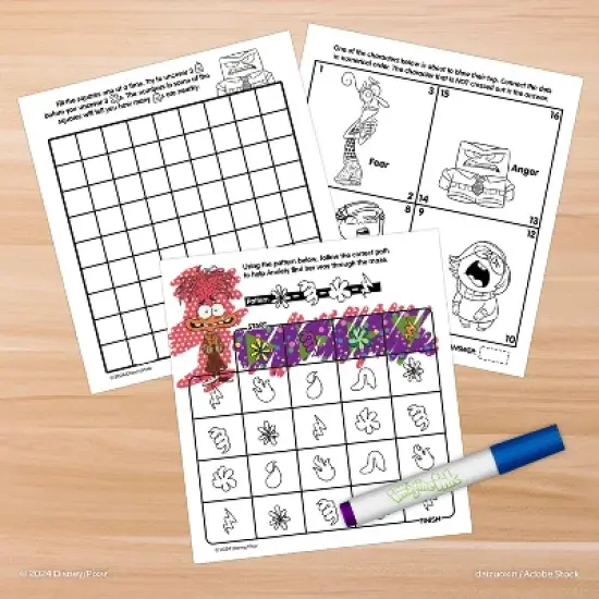 Inside Out 2 Imagine Ink Book image {3}