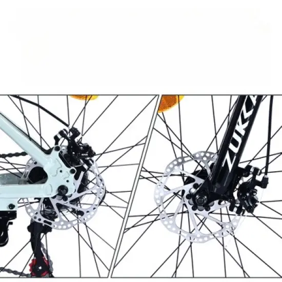 INFURNIC Bicycles, 27.5 Inch Mountain Bike for Women and Men, 21 Speed Mountain Bike, Green, 68.8"*26.37"*39.37" image {3}