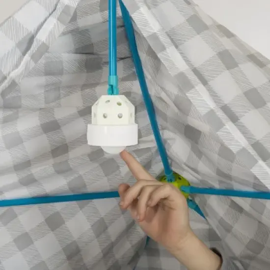 Nothing But Fun Toys Light Up Fort with LED Light - 85 Pieces image {2}