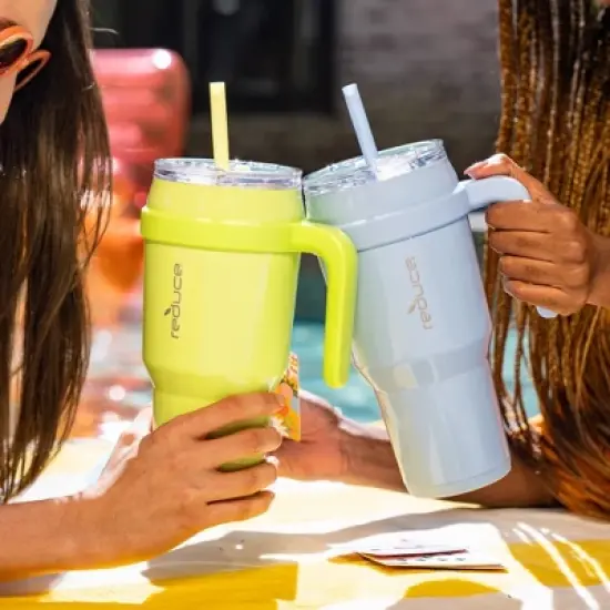 Reduce 40oz Cold1 Vacuum Insulated Stainless Steel Straw Tumbler Mug image {7}