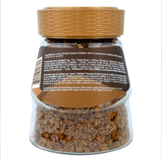 Juan Valdez Classic Freeze Dried Instant Coffee - 3.5oz image {2}
