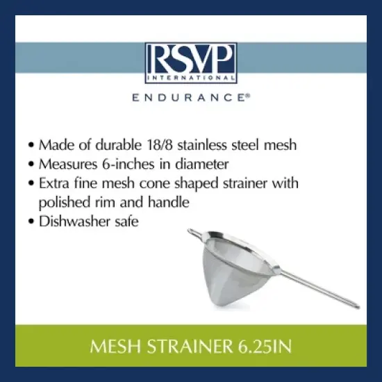 Rsvp Mesh Strainer 6.25In image {8}