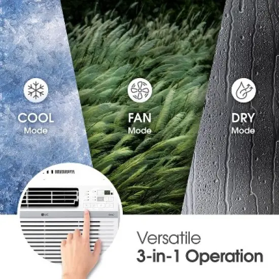 LG Electronics 12000 BTU Window Air Conditioner with Wifi Controls image {1}
