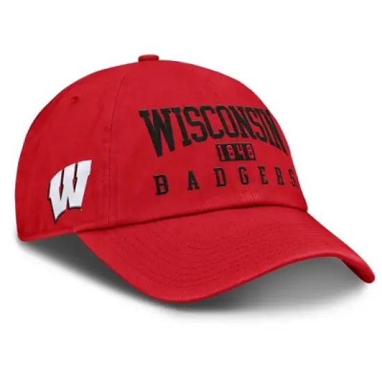 NCAA Wisconsin Badgers Relaxed Fit Adjustable Hat image {2}