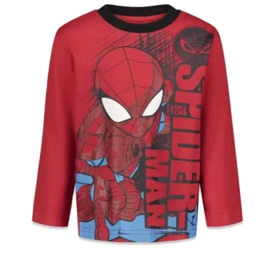 Marvel Avengers Captain America  2 Pack Long Sleeve Graphic T-Shirts Toddler image {3}