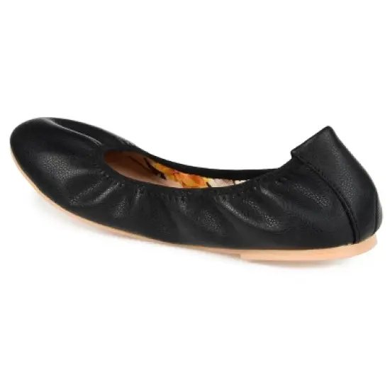 Journee Collection Womens Lindy Slip On Round Toe Ballet Flats image {6}