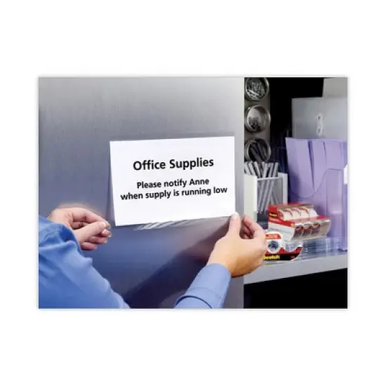 Scotch Transparent Tape in Handheld Dispenser Clear 0.5" x 37.5 ft image {3}