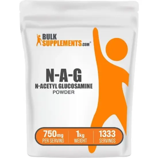 BulkSupplements N-Acetyl D-Glucosamine (NAG) Powder image {6}