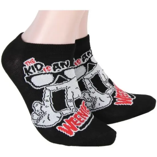 The Sandlot Squints Ham L7 Weenie Baseball s No-Show Ankle Socks 5 Pair image {5}