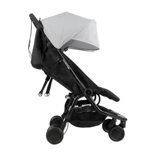 Mountain Buggy Nano Duo Stroller in Silver image {2}