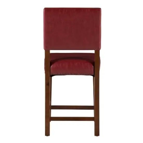 24" Brook Counter Height Barstool - Linon image {3}