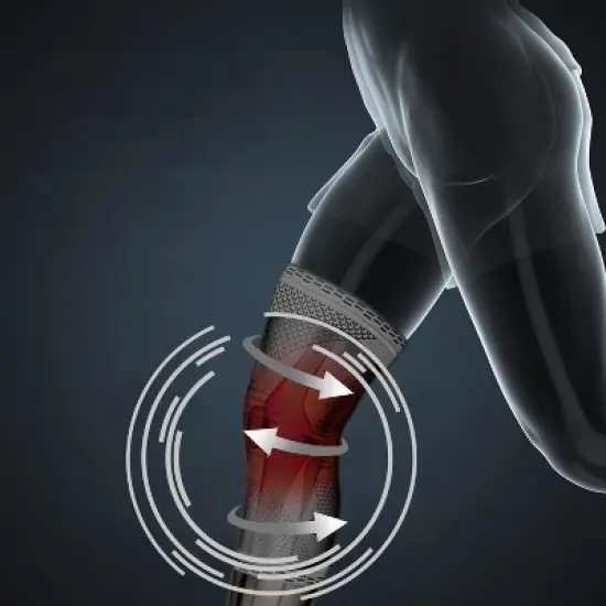 Powerlix Knee Compression Sleeve for Men & Women for Knee Pain/Support & Sports image {3}