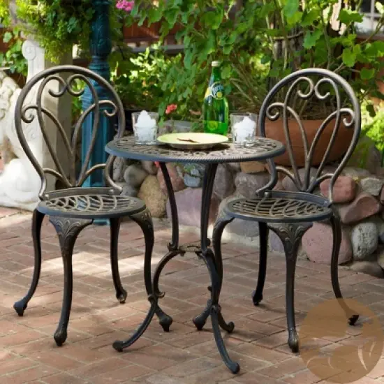 Syemin Patio Seating Sets Outdoor, Featuring Unique Design, Ideal for Chats, Perfect for Gardens, Living Spaces, Black, 16.25"*19.25"*36.5" image {5}