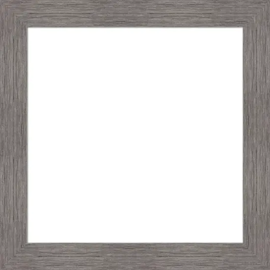Amanti Art Pinstripe Plank Grey Framed Dry Erase Magnetic Board image {13}