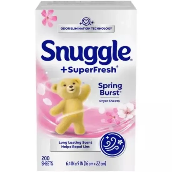Snuggle Super Fresh Sheet Spring Burst - 200ct image {1}