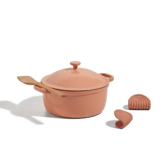 Our Place 5.5qt 10.5" Cast Iron Perfect Pot image {6}