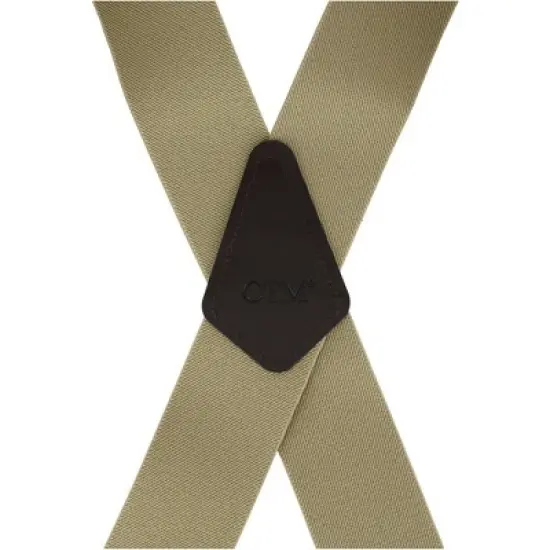 CTM Men's Big & Tall Elastic Side Clip Metal Swivel Hook Trucker Suspenders image {1}