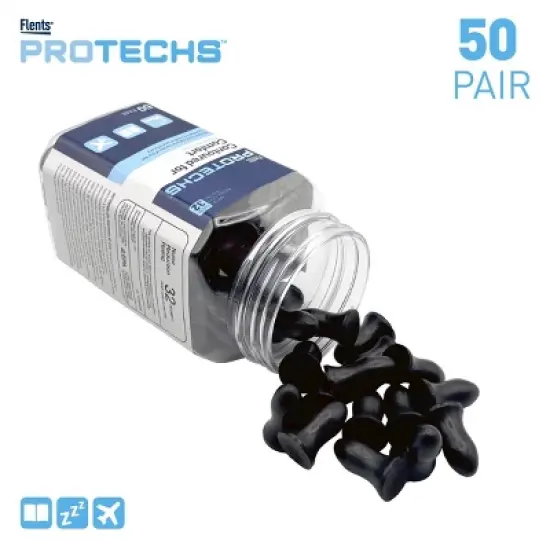 Flents PROTECHS Contoured for Comfort Ear Plugs image {4}