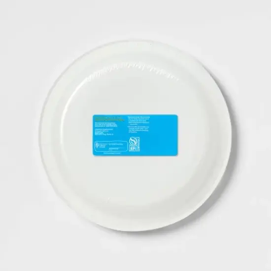 Disposable Plate 10" - Checkered - 24ct - up&up&trade; image {2}