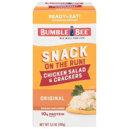 Bumble Bee Chicken Salad with Crackers Snack Kit - 3.5oz image {10}