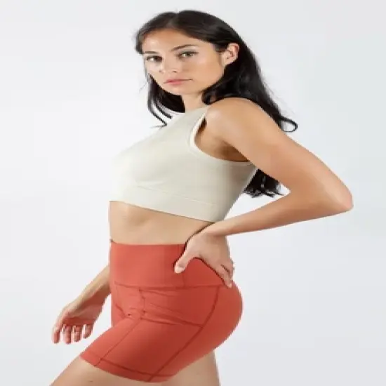 90 Degree By Reflex - Ribbed Long Line Bra image {7}