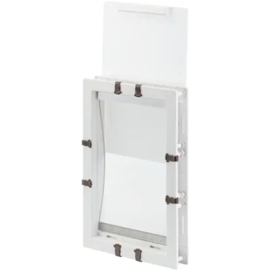 PawsMark Plastic Pet Door with Soft Window Flap for Interior or Exterior image {5}