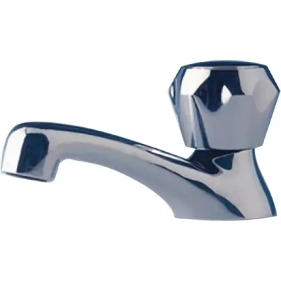 Scandvik Inc Heavy-Duty Brass Basin Tap - Chrome Plated Boat Equipment Model 10050P. image {5}