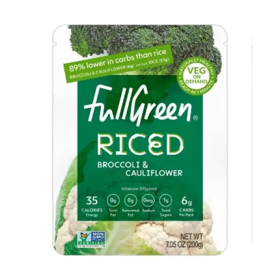 FullGreen Riced Broccoli & Cauliflower - 7.05oz image {3}