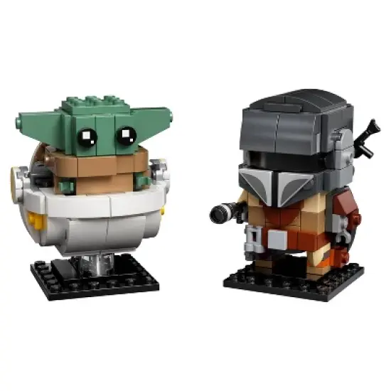 LEGO BrickHeadz Star Wars The Mandalorian & The Child 75317 image {1}