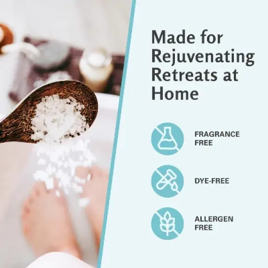 Tea Tree Oil & Magnesium Foot Soak, Stem Cell & Coconut Oil for Skin Renewal & Hydration, Bath Salts for Calm & Muscle Comfort, M3 image {6}