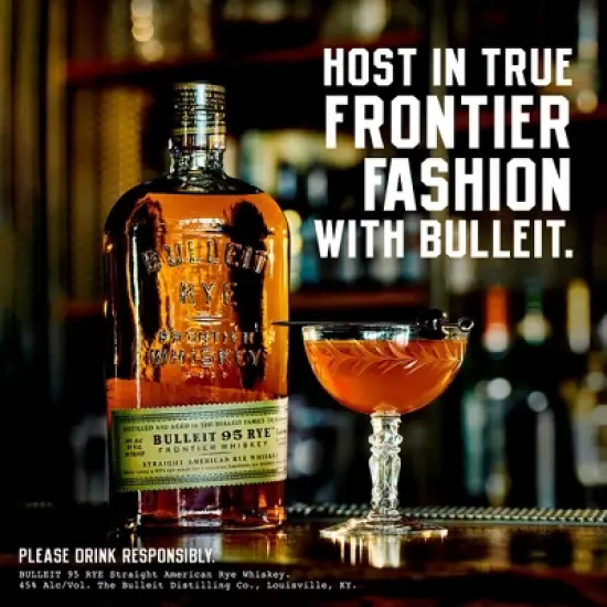 Bulleit 95 Rye Frontier Whiskey - 750ml Bottle image {2}