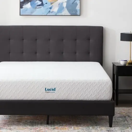 Lucid Comfort Collection Firm 10" Gel Memory Foam Mattress  image {7}