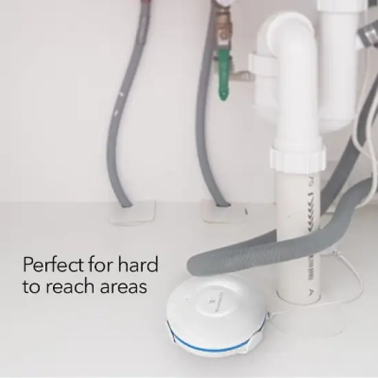 Wasserstein Smart Water Leak Detector with App Notifications and 100dB Sound Alarm - Protects Your Home from Leaks and Water Damage (3-Pack) image {1}