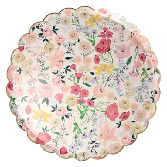 Meri Meri English Garden Dinner Plates (Pack of 8) image {2}