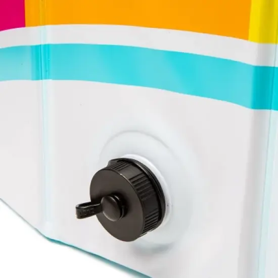 BigMouth Inc. Rainbow Foldable Hard Side Dog Pool image {3}