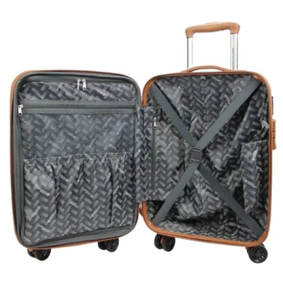 World Traveler Smart Hardside 3-Piece Luggage Set With USB Port image {3}