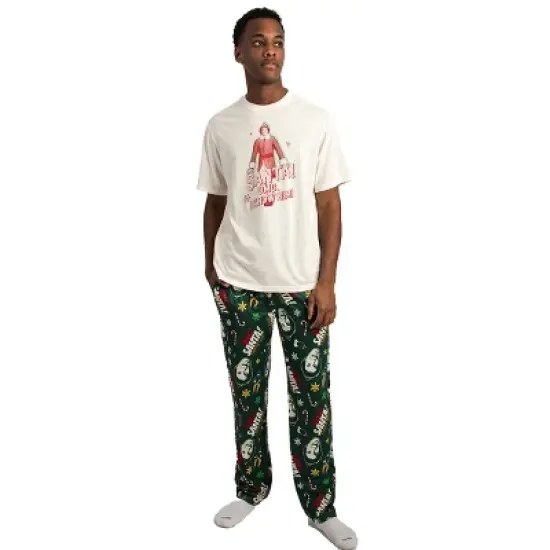 Elf Santa I Know Him Men's 2-Pack Pajama Set image {1}