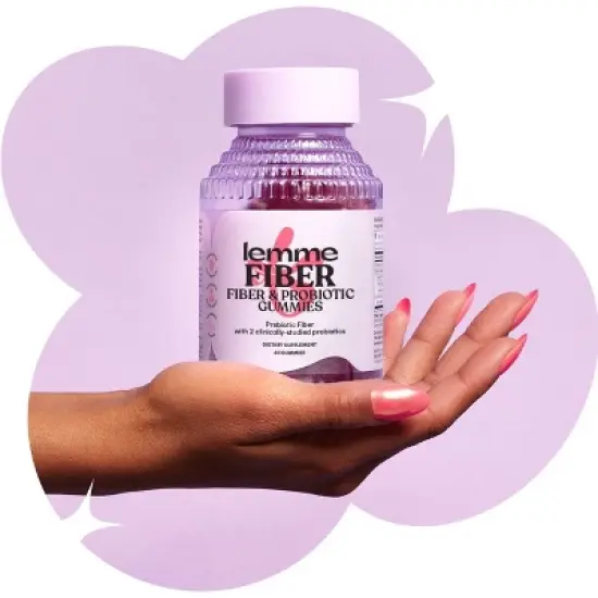 Lemme Fiber and Probiotic Gummies - 60ct image {1}