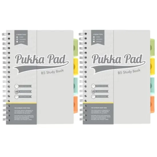 Pukka Pads B5 Study Book, Pack of 2 image {8}