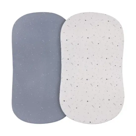 Ely's & Co. Baby Fitted Bassinet Sheet  100% Combed Jersey Cotton   for Baby Boy  2 Pack image {6}