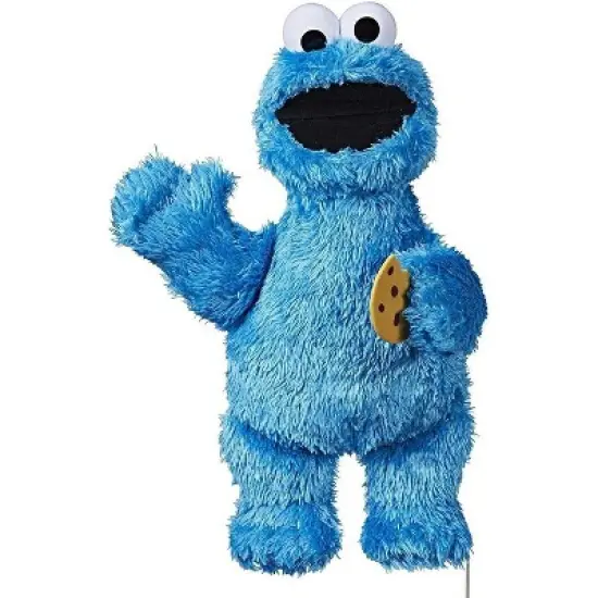 Sesame Street Feed Me Cookie Monster Plush: Interactive 13 Inch Cookie Monster image {5}